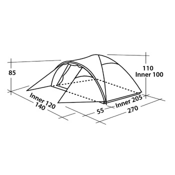 Easy Camp šator Quasar 200 120292
